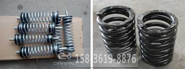 鋼絲壓彈簧：是由鋼絲制成形狀有：圓柱形于圓錐形兩種。