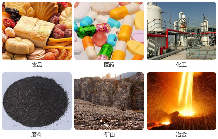 實(shí)驗(yàn)篩用于食品，磨料，醫(yī)藥，化工，冶金等行業(yè)的試驗(yàn)中。